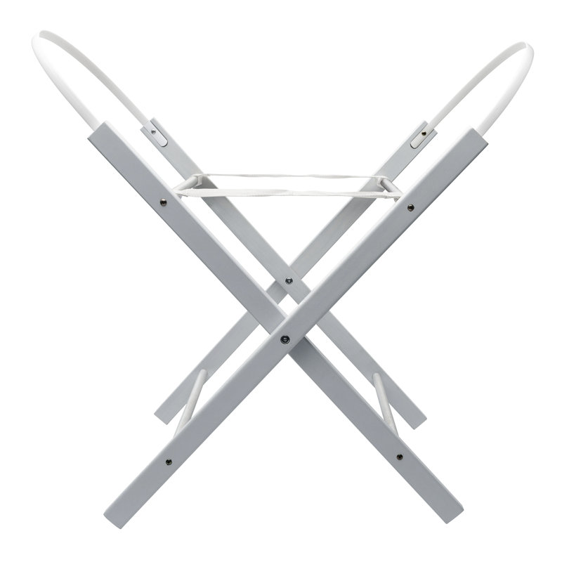 Moses Basket With Stand with Bedding with Mattress