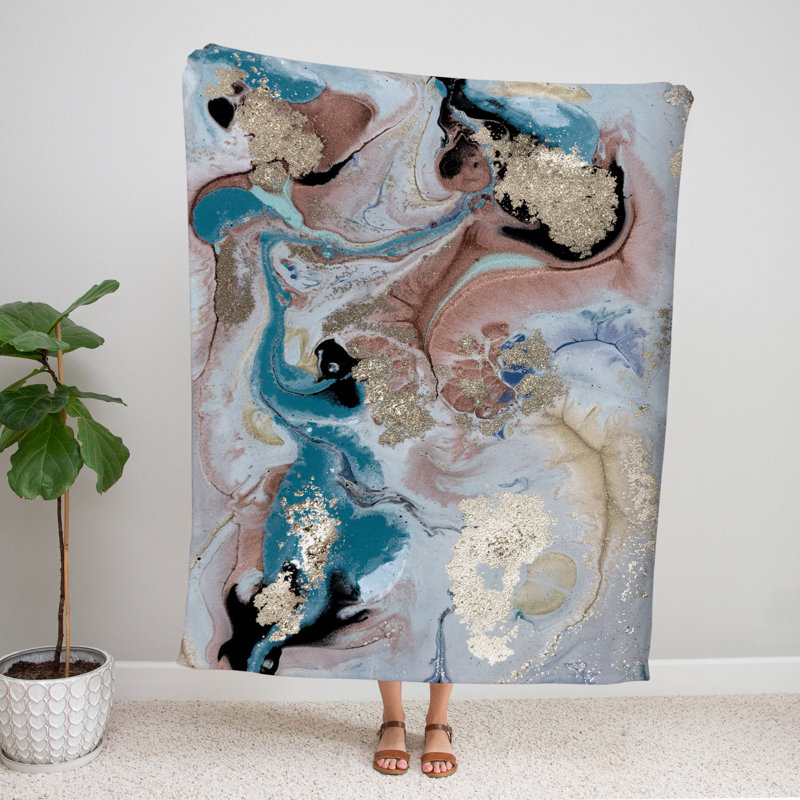 Throw Blanket, 60" L x 51" W