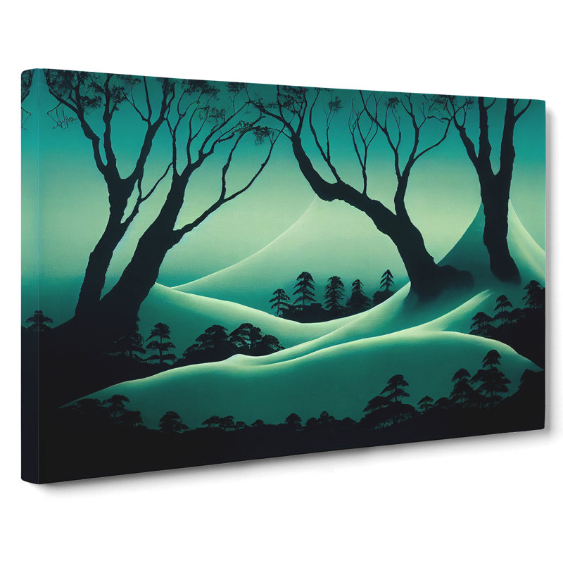 A Gorgeous Forest - Wrapped Canvas Print, 50cm H x 76cm W x 3cm D