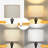 61" Modern Tripod Floor Lamp With Beige Shade, Rotary Switch, Stable Metal Base, Smart Home Compatible, No Bulb Included, Black & Beige For Living Room, Bedroom, Office