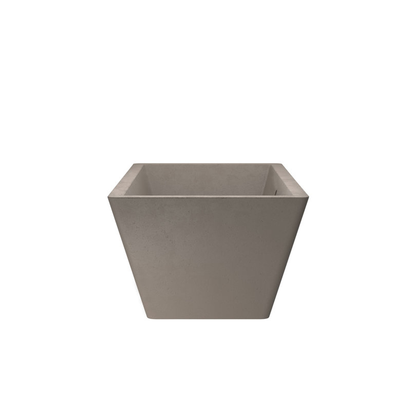 Mendocino 66" x 34" NativeStone Freestanding Soaking Cement Bathtub, Earth
