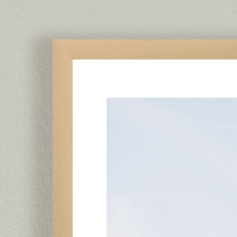 Coastal Retreat Aloha Hotel by  - Picture Frame Photograph on Paper, 24" H x 16" W x 1.125" D, Beige, Framed Matted Print
