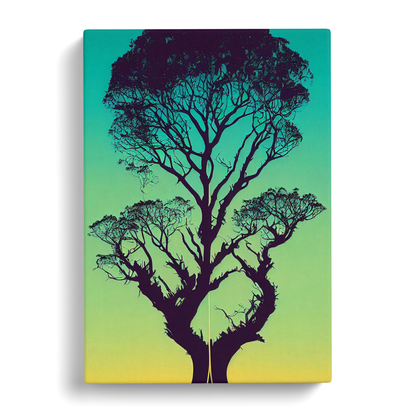 A Showstopping Tree - Wrapped Canvas, 76cm H x 50cm W