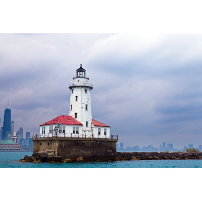 Lighthouse by Maksymowicz - Wrapped Canvas Print