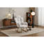Fauteuil oscillant rembourré Teddy