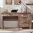 Borquez 53 Inch Modern Home Office Desk , Computer Desk With File Cabinet-954718972