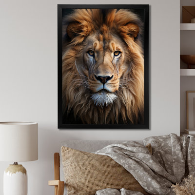 " Animal Lion Portrait I "