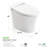 ANZZI Envo 1.28 Gallons GPF Elongated Comfort Height Floor Mounted Bidet Toilet (Seat Included)