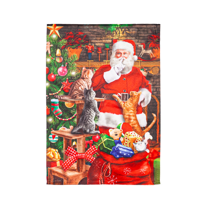 Drapeau du père Noël en suède