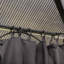 3 X 3m Hardtop Gazebo With 6mm Polycarbonate Roof, Steel & Aluminium Frame, Zippered Privacy Curtains, Ceiling Hooks, Permanent Outdoor Pavilion For Patio Deck Garden, Grey