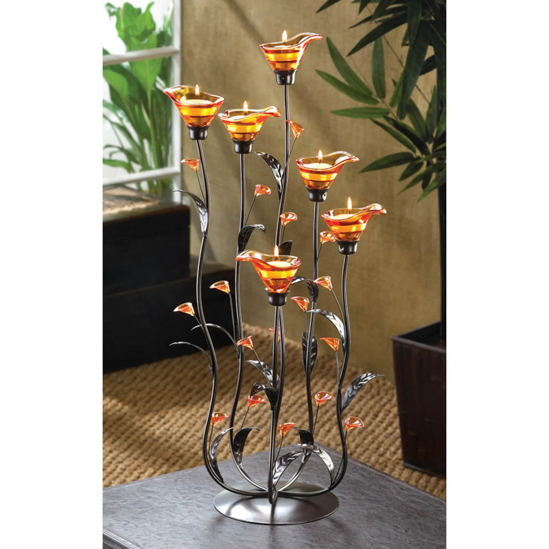 PORTE-BOUGIE AMBRE CALLA LILY