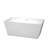Sara 59'' x 32'' Soaking Acrylic Bathtub-50480638