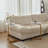 Modern Minimalist C-shaped Side Table-1801003370