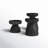 3 Piece Wood Tabletop Candlestick Set-136685350