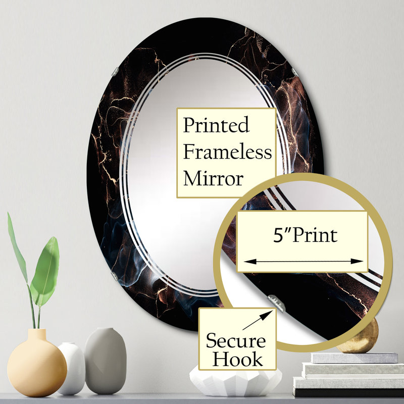 Miroir de salle de bain sans cadre, 30 po x 20 po