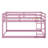 Floor Bunk Bed, Ladder Included and Bed Platform with Strengthened Slats-245845933