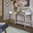 Elana Metal Base Writing Desk-1700124601