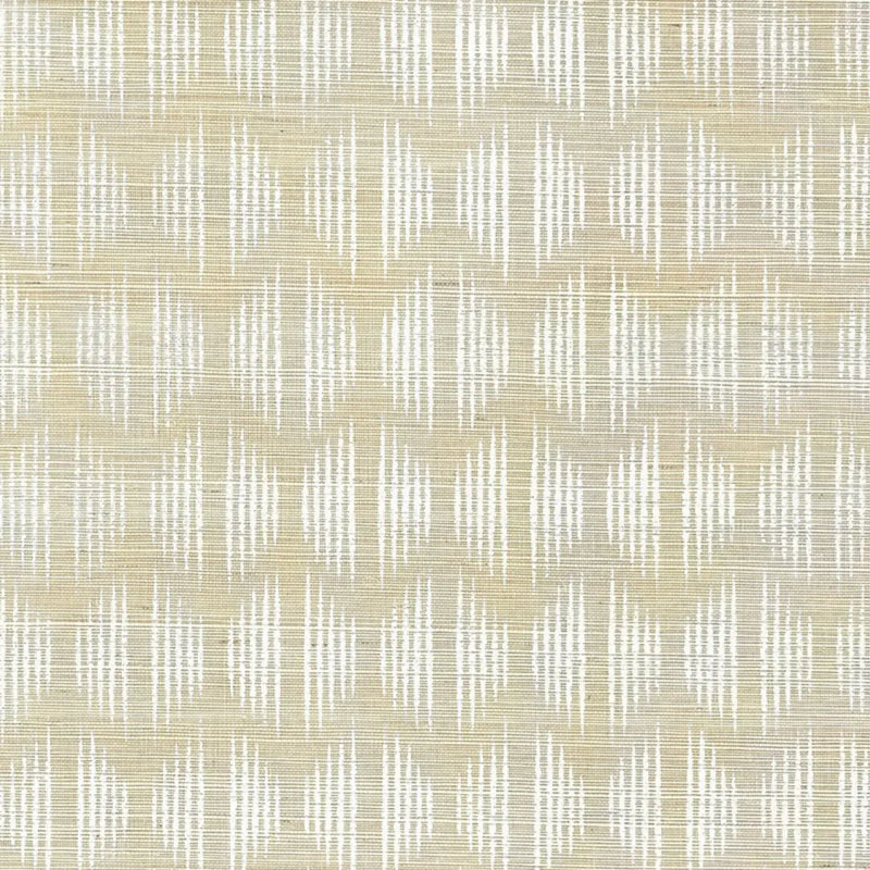 Schumacher x David Oliver Ovington Sisal Wallpaper, Fog