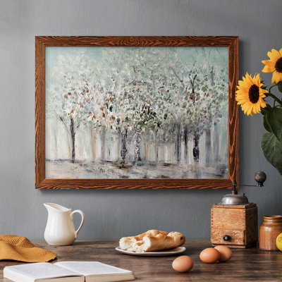 «Morning's Soft Light», reproduction sur toile encadrée