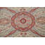 Tapis zone en laine 6 pi 5 po x 9 pi 5 po "one-of-kind" noué la 1970 anatolian red