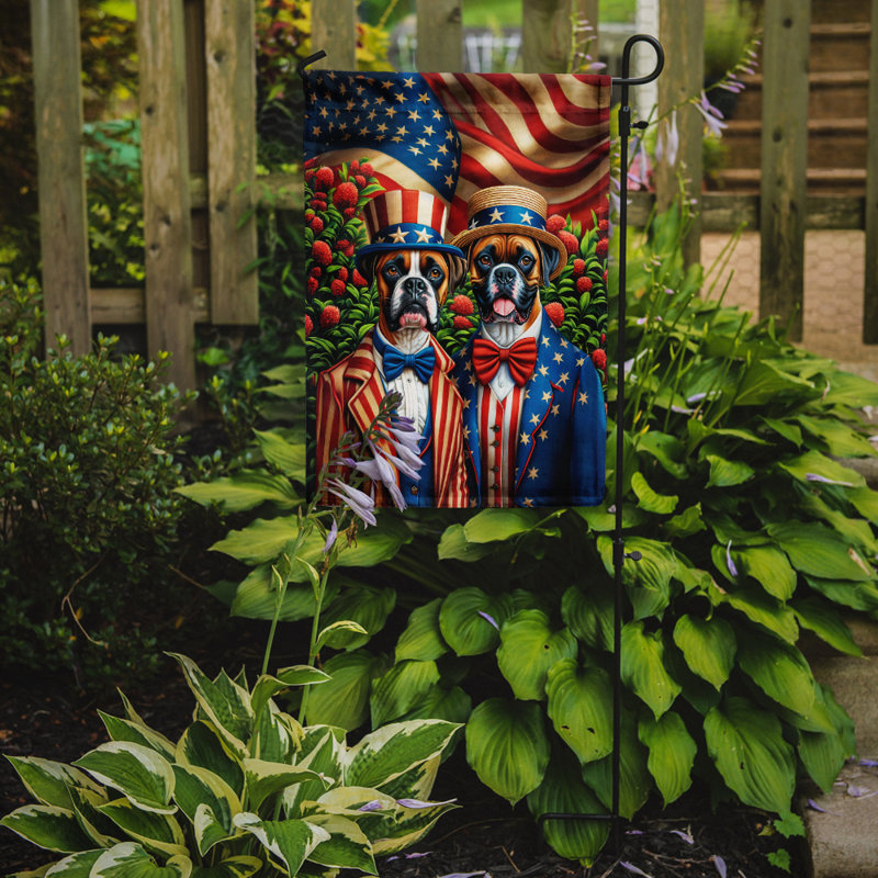 Drapeau All American Garden, Boxer rouge / bleu