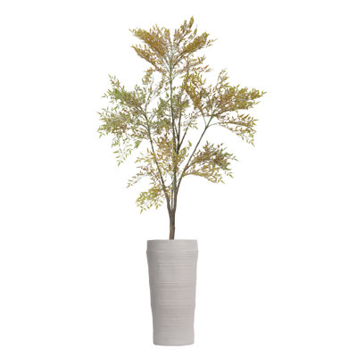 91'' Faux Bamboo Tree in Planter