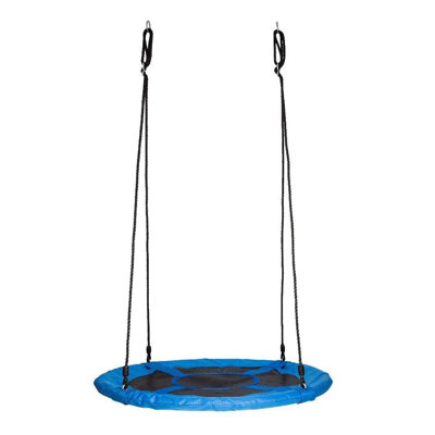 Swinging Monkey Products Fabric Web / Saucer Swing with Mounting Hangers and Chains
