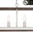 Perea 8 - Light Kitchen Island Steel Rectangle Dimmable Pendant-1417204059