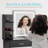 Decorian Makeup Vanity Table Set With 3-colour Dimmable Lighted Mirror-87866009