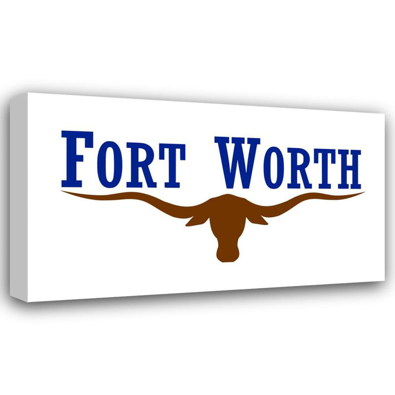 Fort Worth, Texas, H 11 po x l 18 po