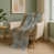 Motif floraux gris