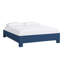 Silas King Platform Bed, Light Blue-454911016-454911019
