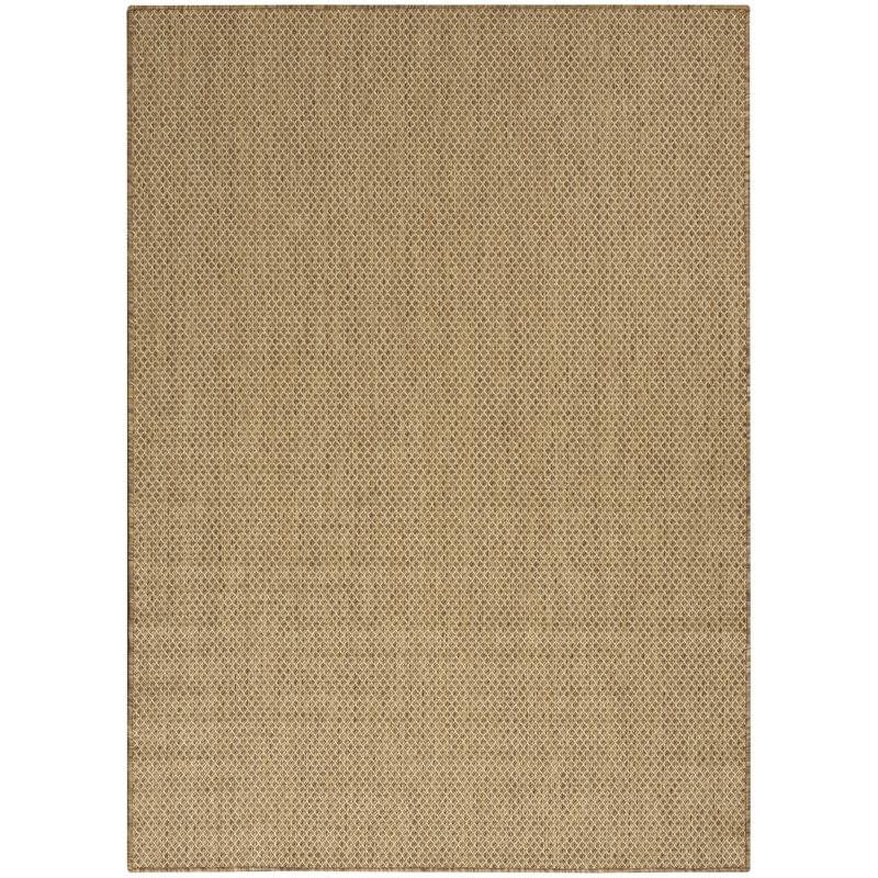 Hartigan Jute Modern Indoor/Outdoor Rug, Rectangle 5' x 7'