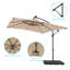 Parasol en porte-à-faux 98,4 po Dannii-Leigh-551760764