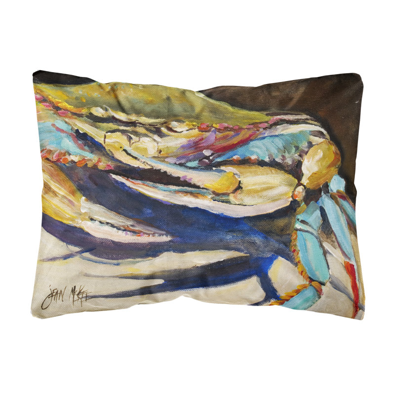 Coussin intérieur/extérieur bleu crab