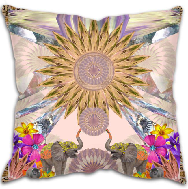 Amaia Floral Floor Cushion