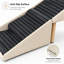 Rampe pour animaux de compagnie beige, résistante et douce pour la peau ; se replie pour un rangement peu encombrant ; sa conception à quatre marches combine un lit superposé pour chien, un canapé et un escalier.-650294234