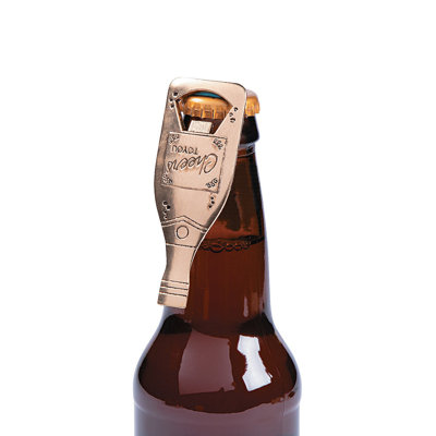 Gold Cheers To You Bottle Openers Party Supplies 12 Pieces