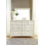 Commode 10 tiroirs avec miroir Hartman