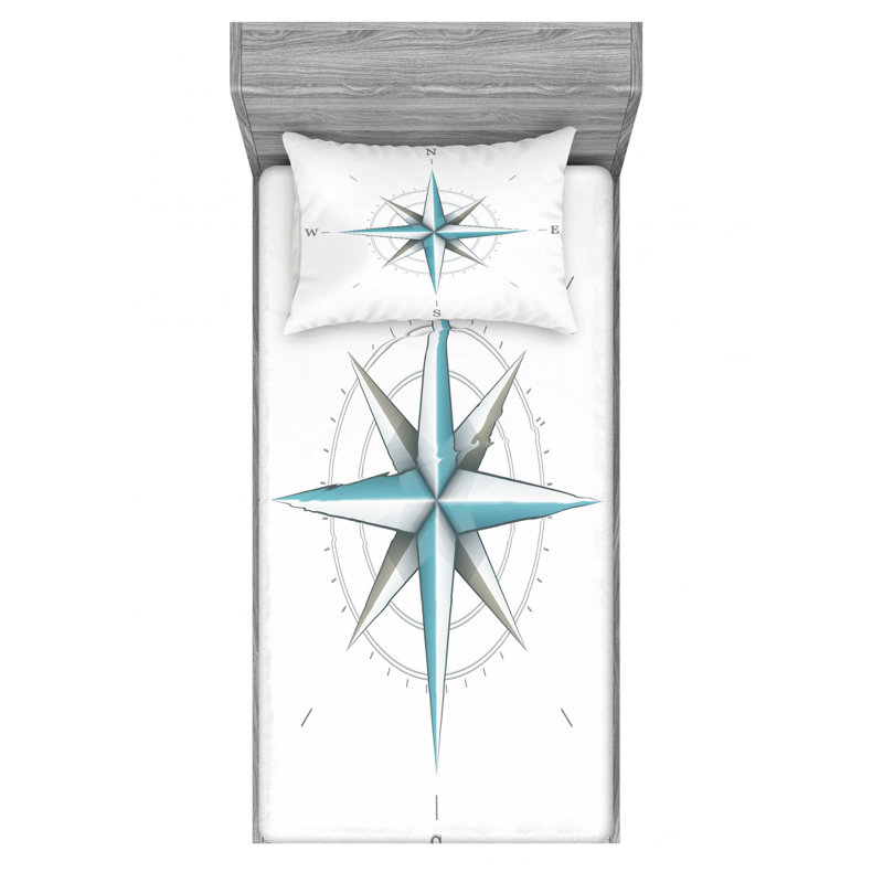 Microfiber Sheet Set, Twin Sheet Set with Fitted Sheet