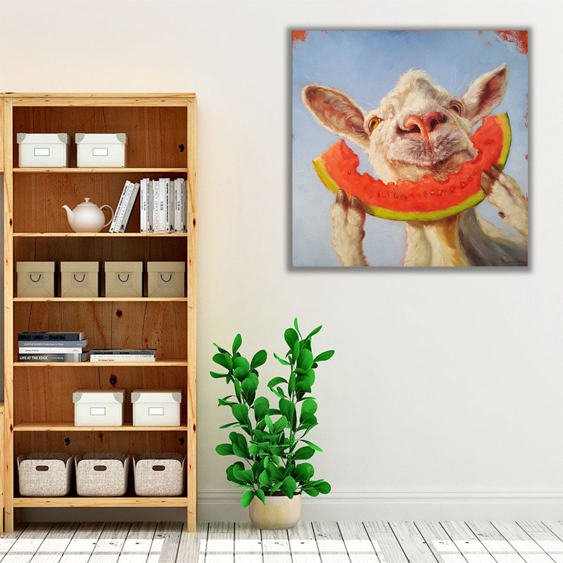 «Summer régal», reproduction d'art sur toile, H 20 po x l 20 po