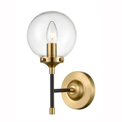 Tora Glass Candle Wall Light