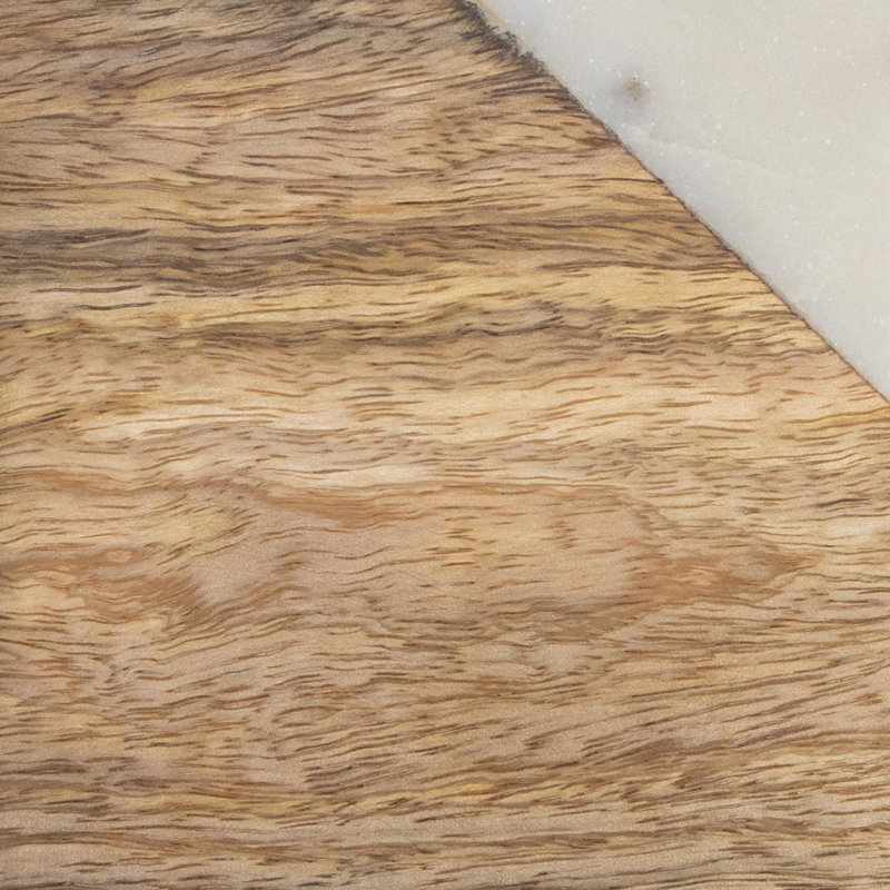 Wood Square 4 Piece Coaster Set