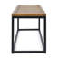 Banc de loisirs moderne pour cour arrière