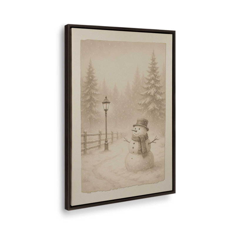 Whispers of Winter Canvas Art Print, 18.75" H x 12.75" W, American Maple