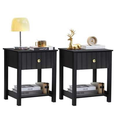 2 - Drawer End Table Set by Ebern Designs