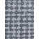Rectangle Chakra Area Rug in Dark Grey/Ivory