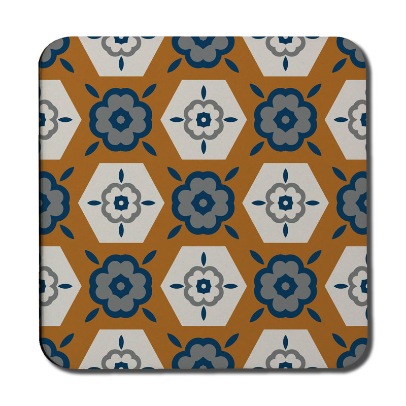 Square 6 Piece Coaster Set