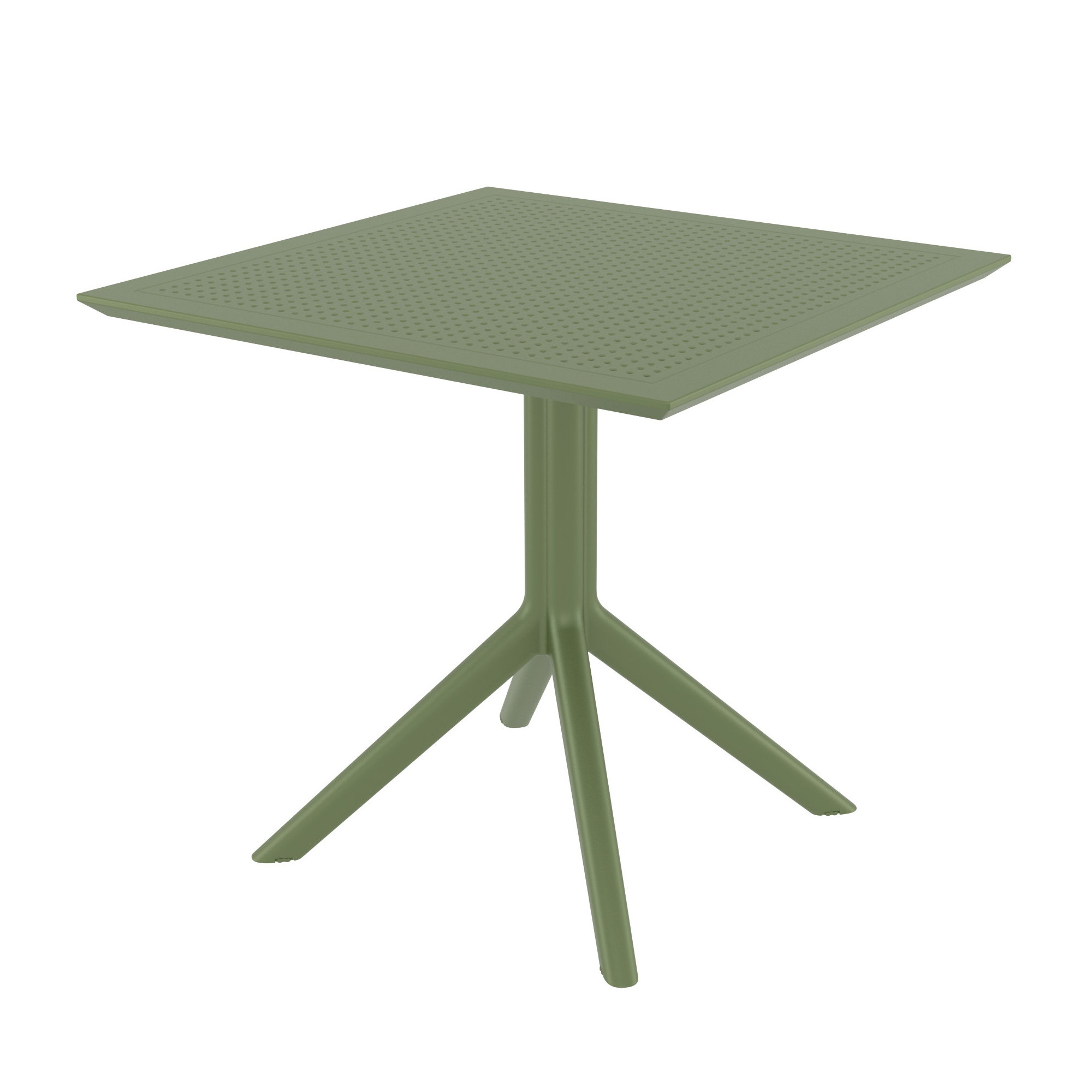 Farrah Square 2 - Person Bistro Set, Olive Green