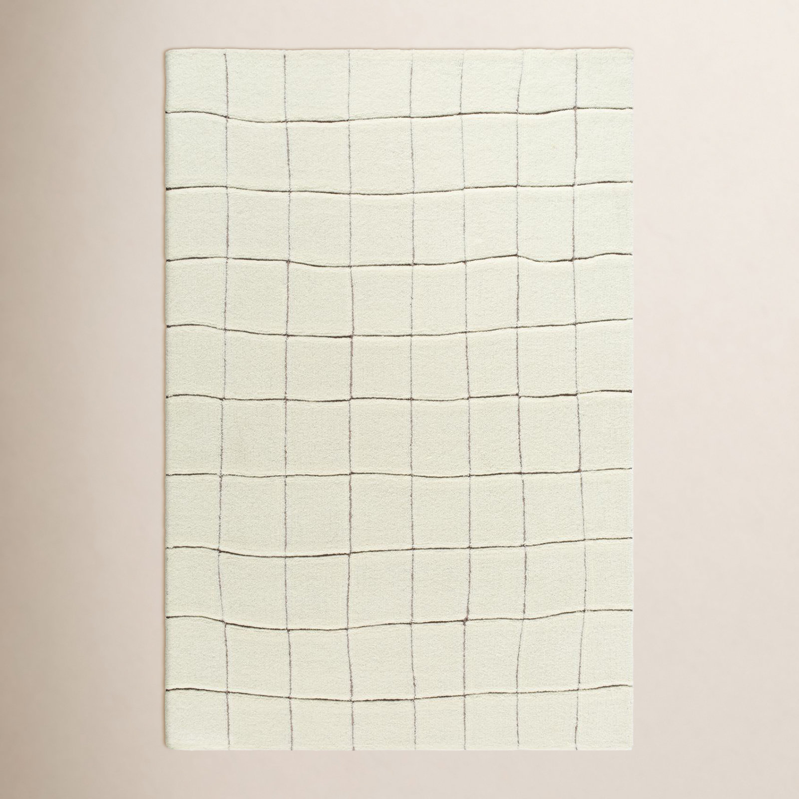 Millside Machine Washable Hand-Tufted Geometric Rug, Rectangle 6' x 9'